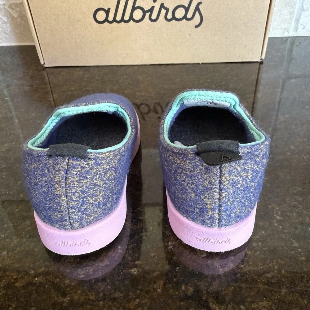 Smallbirds x Allbirds Baby Shoes Wool Lounger Wowza Blue T5